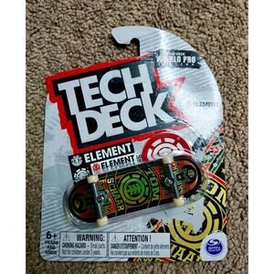 TECH DECK World Pro Edition ELEMENT Tom Schaar ULTRA RARE Fingerboard